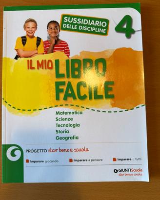 Libro "'Il mio libro facile 4" Giunti Scuola