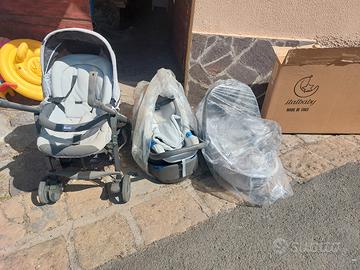 Chicco Trio Love Sistema Modulare, Grigio
