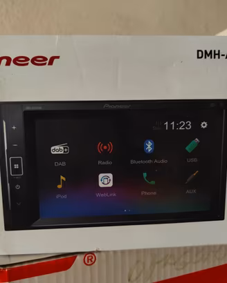 Autoradio Pioneer DMH-A240DAB - 2 DIN - NUOVA