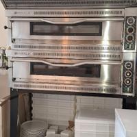 Forno, frigo  per pizzeria