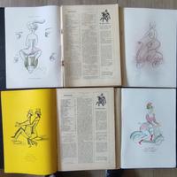 Riviste "Il borghese" '50/60 con pubblicità Vespa