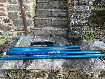 Canna da pesca Roubasienne 13 mt piú seduta