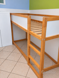Letto a castello ikea KURA singolo