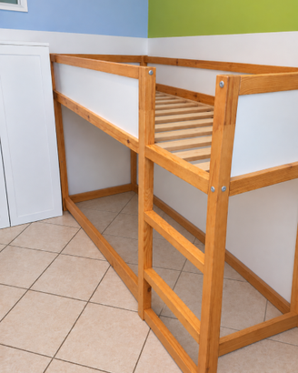 Letto a castello ikea KURA singolo