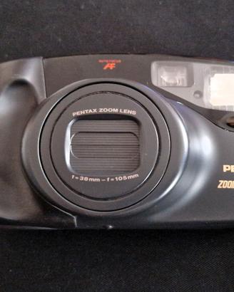 Fotocamera Pentax Zoom 105 R con custodia