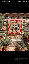Quadro sole 30x30 Mosaico Pietre Naturali