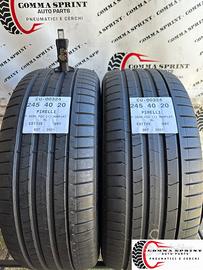 2 PNEUMATICI 245/40 R20 PIRELLI ESTIVE 75%