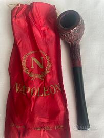 Pipa vintage con custodia