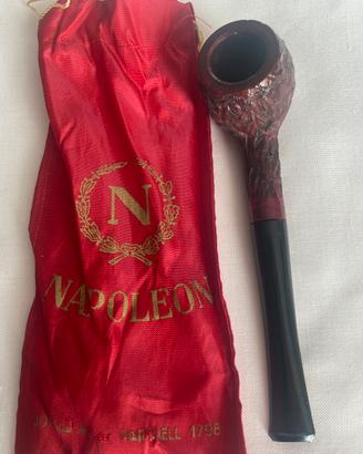 Pipa vintage con custodia