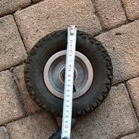 Ruota gonfiabile 200x50 cerchio in metallo