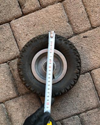Ruota gonfiabile 200x50 cerchio in metallo