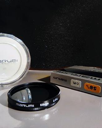 Filtro polarizzatore circolare Marumi 58mm CP-L