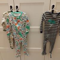 3 pigiami da Bambino / Bambina 2-3 anni.