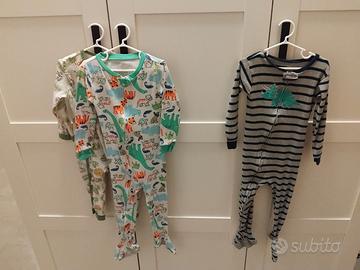 3 pigiami da Bambino / Bambina 2-3 anni.