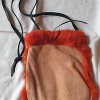 borsa in pelle scamosciata 