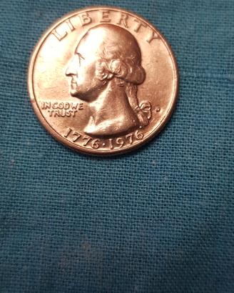 1/4 dollaro USA 1776-1976 George Washington