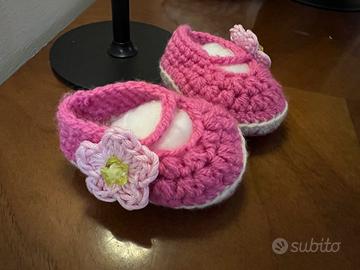 Scarpine a uncinetto