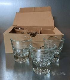 Bicchieri Liquore Braulio new old stock