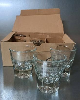 Bicchieri Liquore Braulio new old stock