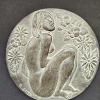 Medaglia artistica - Nudo 1974 di Reiko Saito