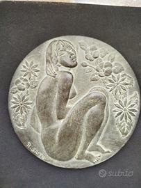 Medaglia artistica - Nudo 1974 di Reiko Saito