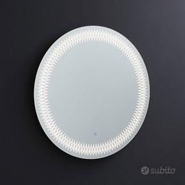 Specchio rotondo con illuminazione LED