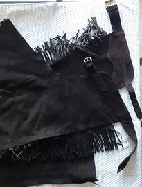 CHAPS IN PELLE SCAMOSCIATA