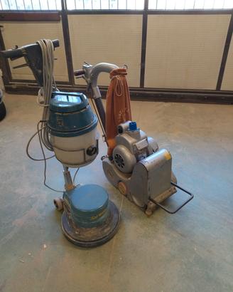 levigatrice per pavimenti in legno