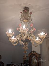 lampadario murano