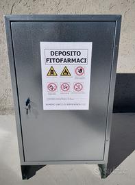 Armadietto conforme normativa deposito fitofarmaci