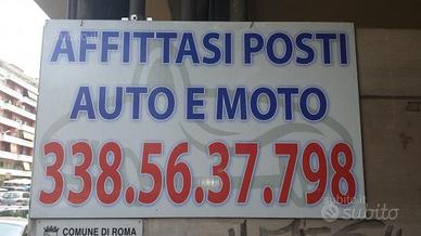 Autorimessa Posti auto e moto