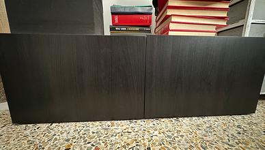 Ikea besta 2 moduli bianco e nero