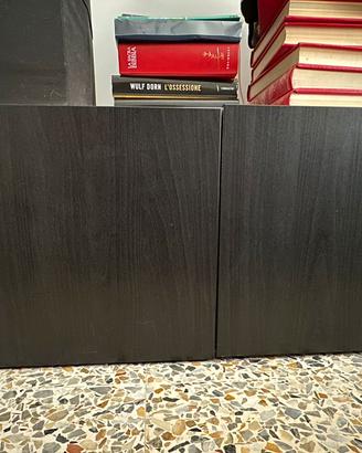 Ikea besta 2 moduli bianco e nero