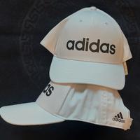 2 cappellini Adidas bianco  berrettino idea regal
