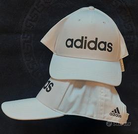 2 cappellini Adidas bianco  berrettino idea regal