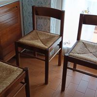 sedie in legno massello