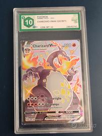 Charizard vmax secret graad 10