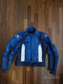 Giubbotto moto in pelle Spyke