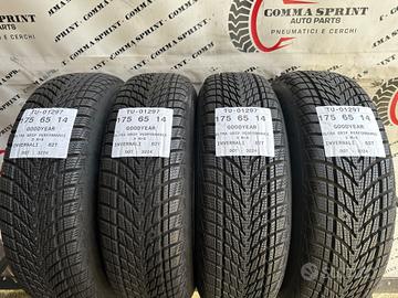 4 PNEUMATICI 175/65 R14 GOODYEAR INVERNALI KM0