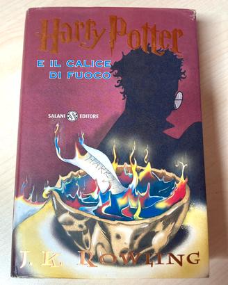 Libro harry potter e il calice di fuoco