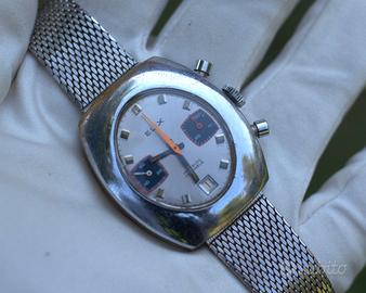 Orologio elix cronografo valjoux 7734 vintage