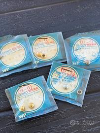 Set di 8 corone originali Seiko NOS