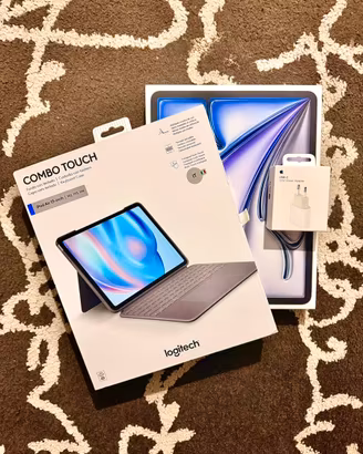iPad Air 13" M4 Wi‑Fi 128GB Space Grey + Accessori