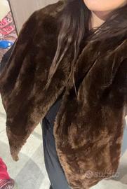 Visone. Stola in vero visone. 200 cm