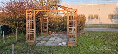 Gazebo in legno 3×3
