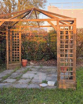 Gazebo in legno 3×3