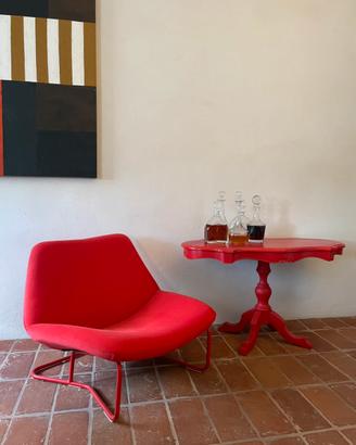Poltrona rossa SOTENAS IKEA