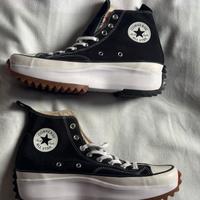 Converse Run Star Hike Hi Black Never Worn