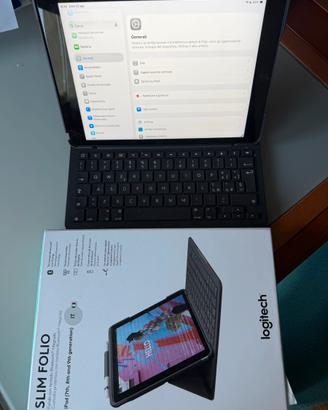 tastiera Logitech per Ipad 7, 8  e 9 gen