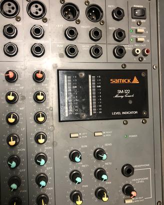 Mixer audio samick sm122